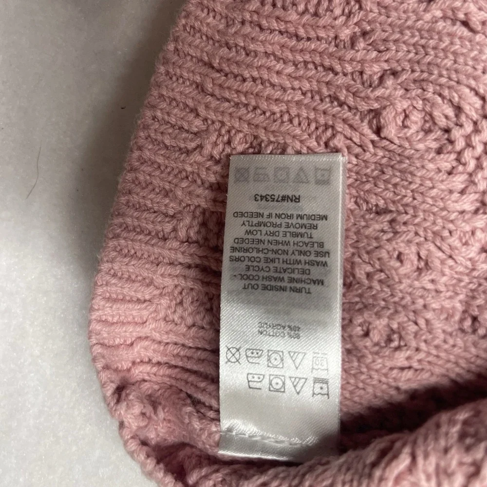 ADRIENNE‎ VITTADINI BABY GIRLS PINK SWEATER DRESS SIZE 24M EXCELLENT COND